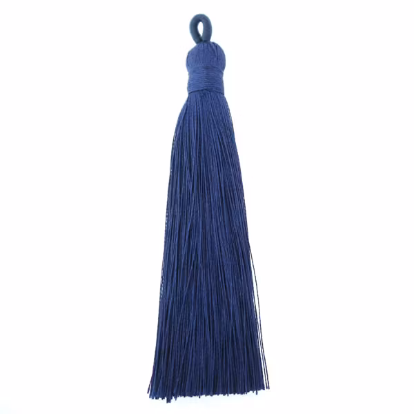 Midnight Blue Tassel/Tofs Ø10mm 8cm 1st