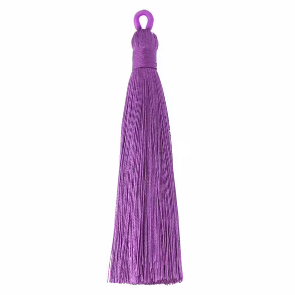 Purple Tassel/Tofs Ø10mm 8cm 1st