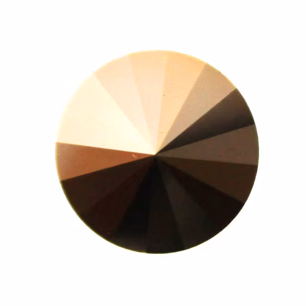 Crystal Rose Gold Swarovski 8 mm ss39 Rivoli 1122 1st