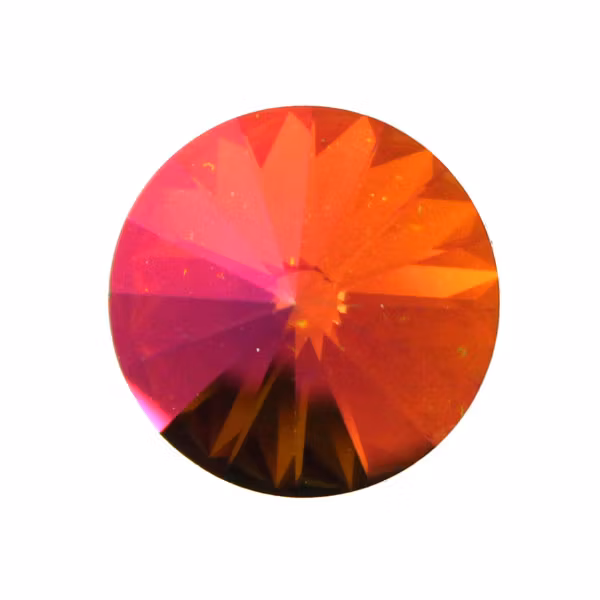 Crystal Mahogany Swarovski 12 mm Rivoli 1122 1st