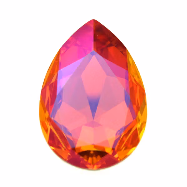 Crystal Astral Pink Swarovski 30x20 mm Pear Fancy Stone 4327 1st