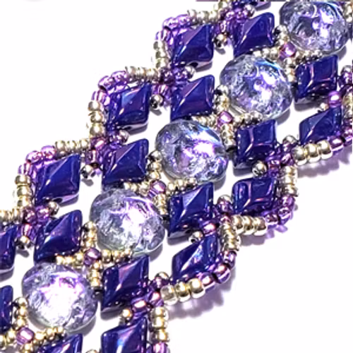 Framed Jewels Armband PDF 1pkt Gemduo/Baroque Oval
