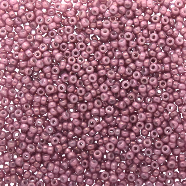 Opaque Dark Orchid Luster 15-1867 Miyuki Seedbeads 15/0 5g