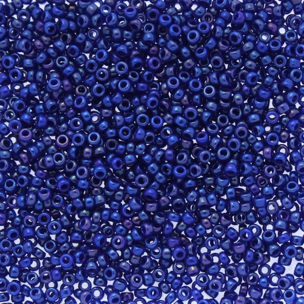 Opaque Cobalt Luster 15-1945 Miyuki Seedbeads 15/0 5g