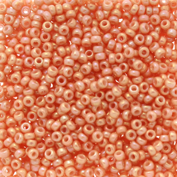 Opaque Peach Luster 11-0596 Miyuki Seedbeads 11/0 10g