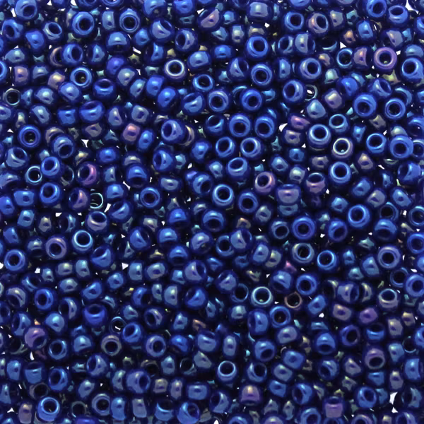 Opaque Cobalt Luster 11-1945 Miyuki Seedbeads 11/0 10g