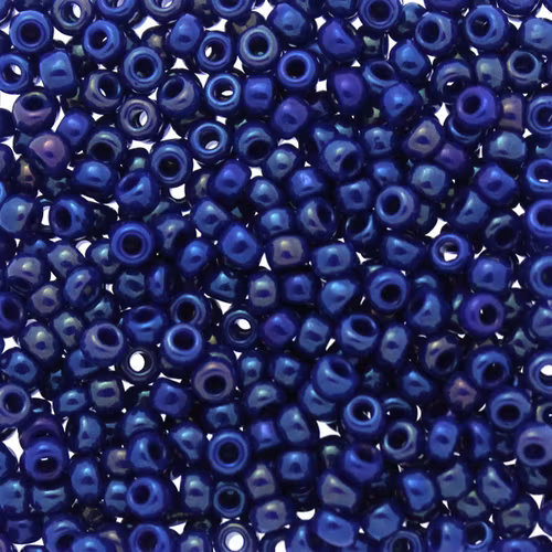 Opaque Cobalt Luster 8-1945 Miyuki Seedbeads 8/0 10g