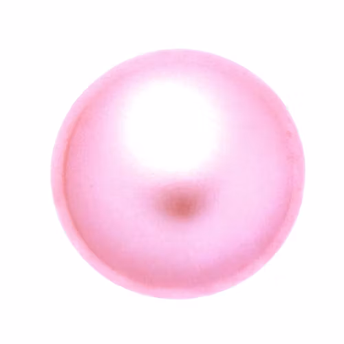 Rose Pearl Cabochon Par Puca 18mm 1st