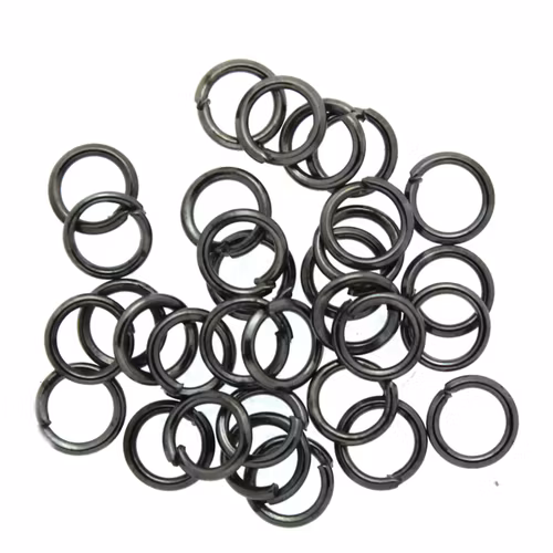 Oxidfärgade Bindringar 5x0,7mm ca. 30st
