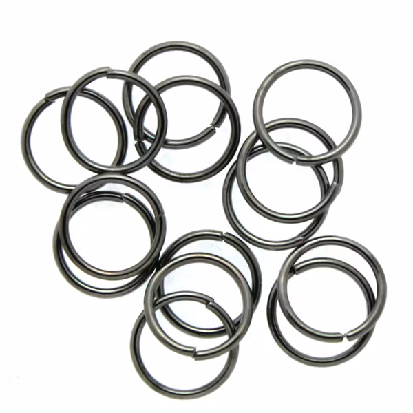 Oxidfärgade Bindringar 8x0,8mm ca. 15st