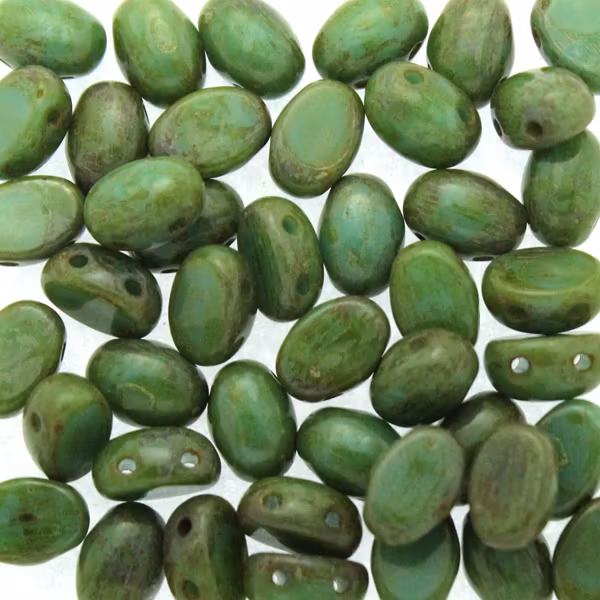 Opaque Green Turquoise Dark Travertin Samos 5g
