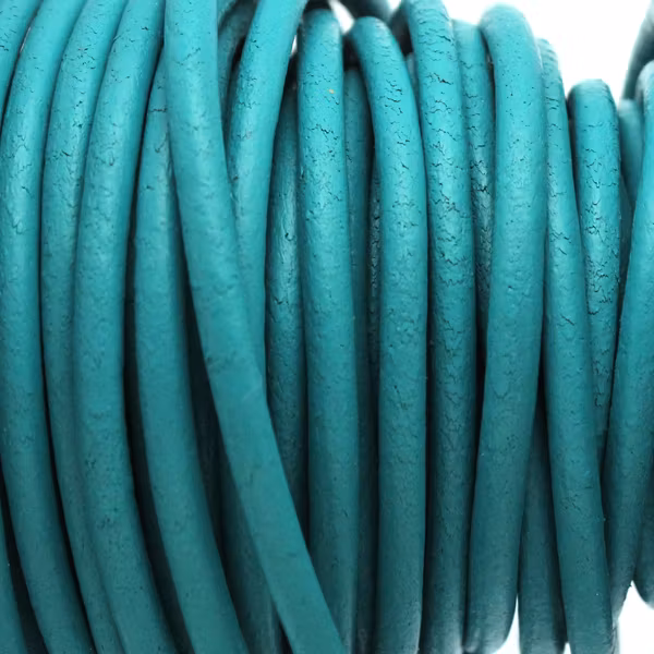 Turquoise 4mm Rund 50cm