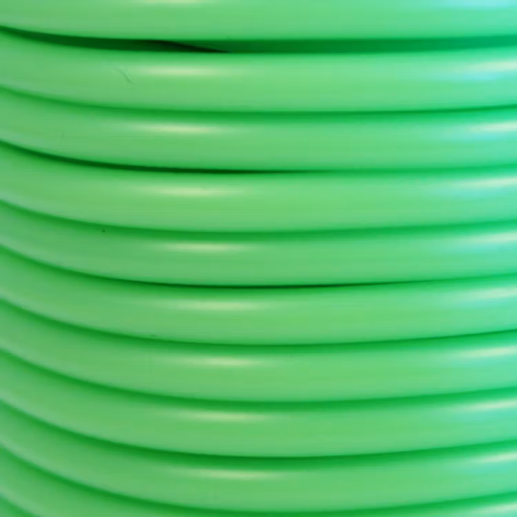 Lime Smyckesslang 4mm Rund 1m
