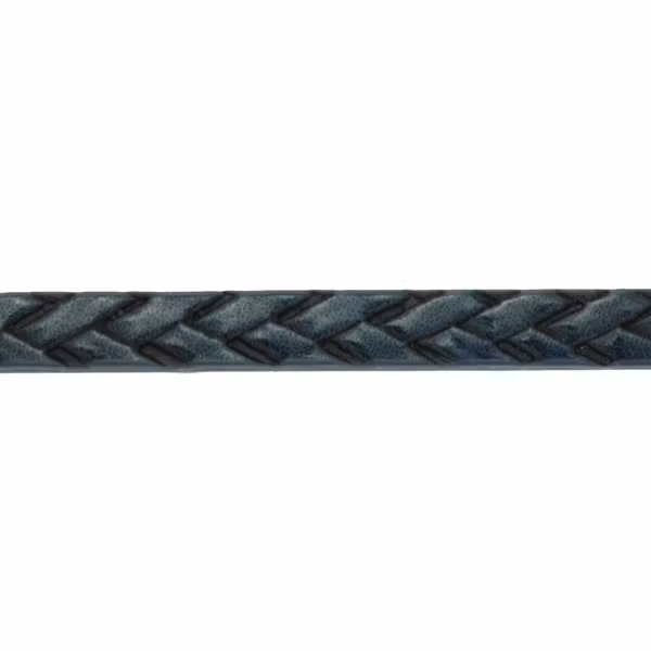 Midnight Blue Imitationsläder 5mm Platt 20cm