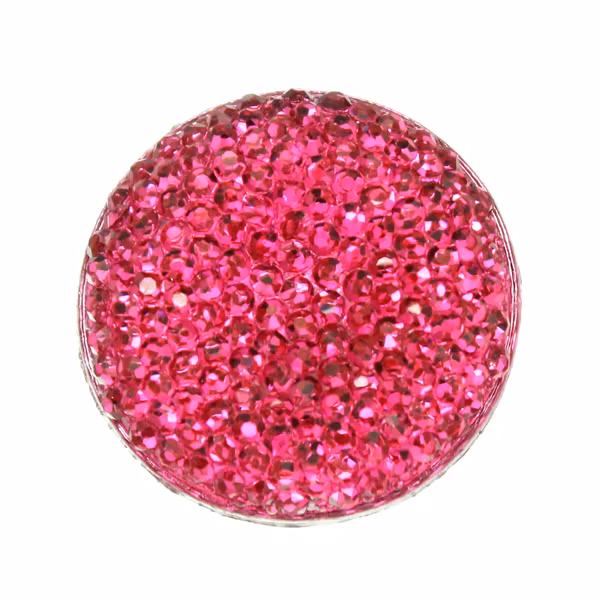 Pink Strass Resincabochon 25mm 1st