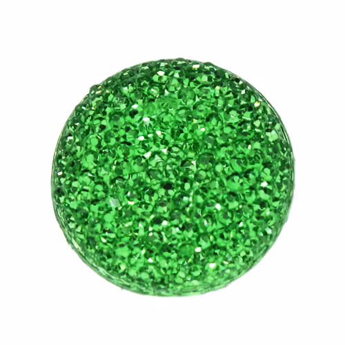 Green Strass Resincabochon 25mm 1st
