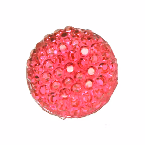 Dark Pink Strass Resincabochon 12mm 1st