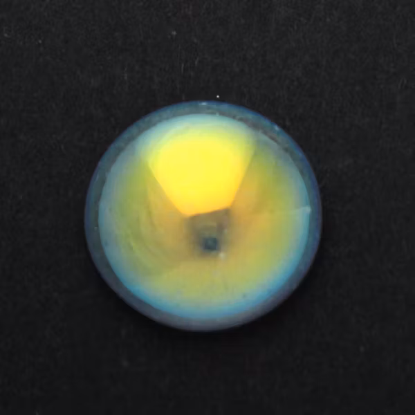 Crystal AB Cabochon Par Puca 14mm 1st