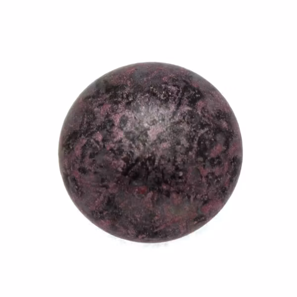Metallic Mat Violet Spotted Cabochon Par Puca 14mm 1st