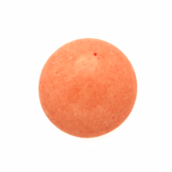 Opaque Indian Peach Cabochon Par Puca 14mm 1st