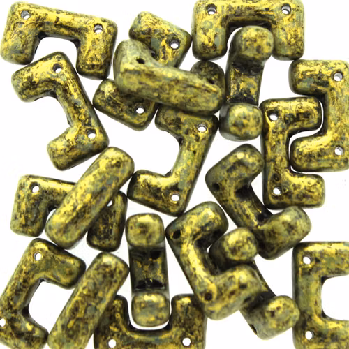 Metallic Mat Old Gold Spotted Telos 5g