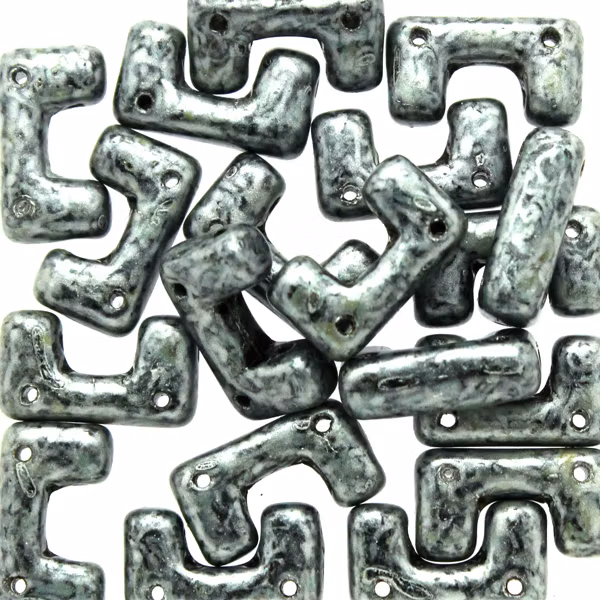 Metallic Mat Old Silver Spotted Telos 5g