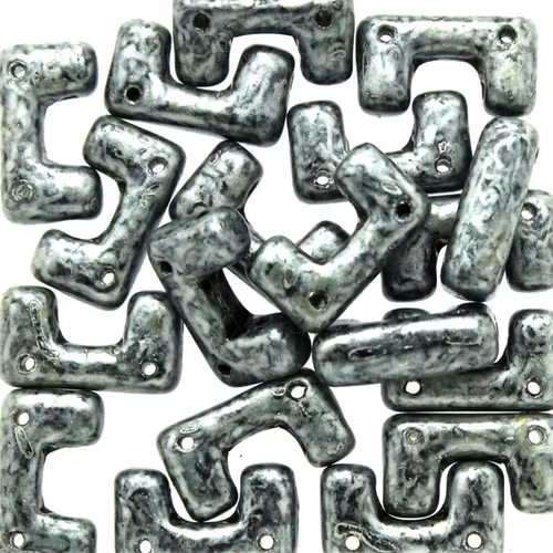 Metallic Mat Old Silver Spotted Telos 5g