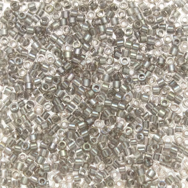 Sparkling Pewter Lined Crystal AB DB-1772 Delica 11/0 5g