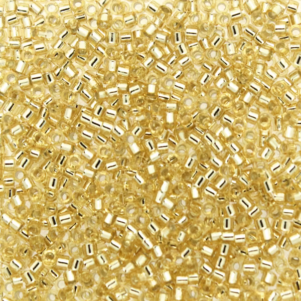 Silverlined Light Straw DB-1212 Delica 11/0 5g