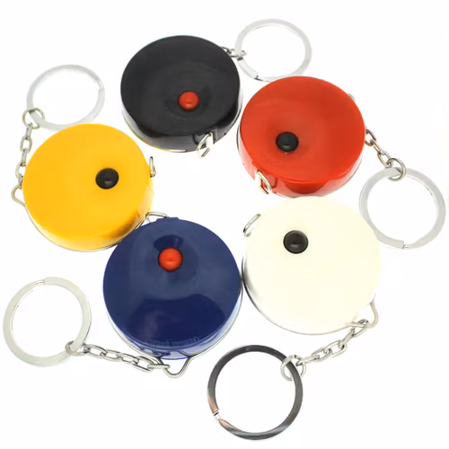 Måttband Vit/Röd/Blå/Gul/Svart 150cm 40mm 1st