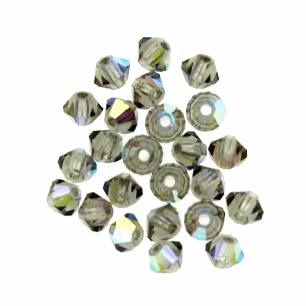 Black Diamond AB Preciosa Bicone 3mm 144st