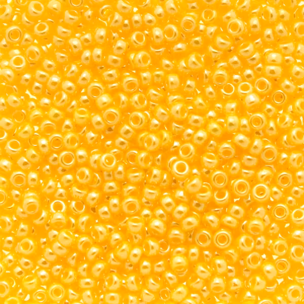 Opaque Canary Luster 11-0422D Miyuki Seedbeads 11/0 10g