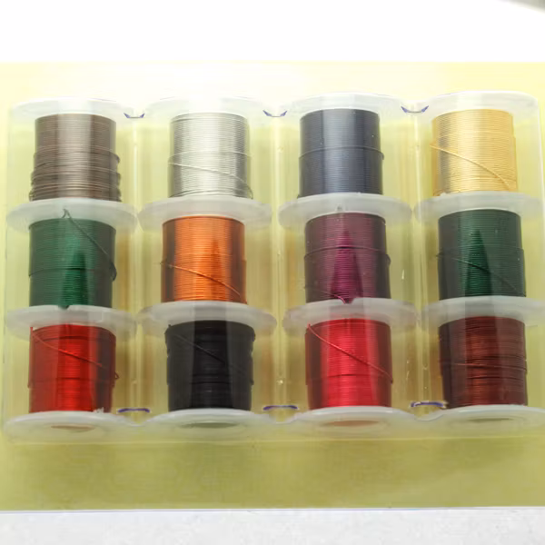 Buy-The-Dozen SP Artistic Wire 28 Gauge/0,32mm 5yd/4,5m/spole 12pack