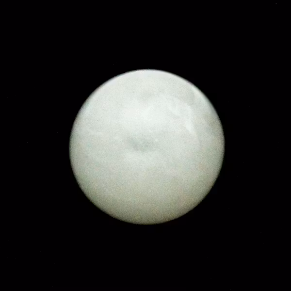 Milky White Rund Acrylpärla 18mm 1st