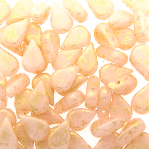 Light Pink Opal Gold Splash Amos 5g