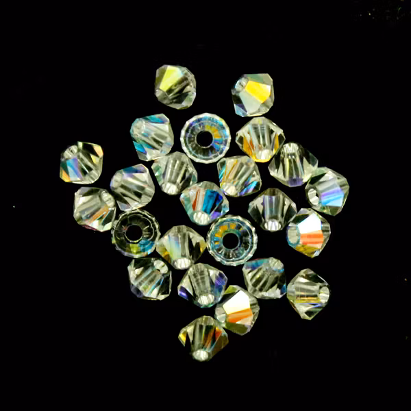 Crystal AB Preciosa Bicone 3mm 144st