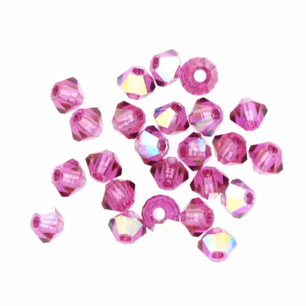 Fuchsia AB Preciosa Bicone 3mm 144st
