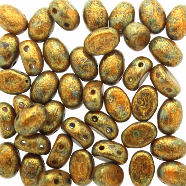 Opaque Hyacinth Gold Spotted Samos 5g