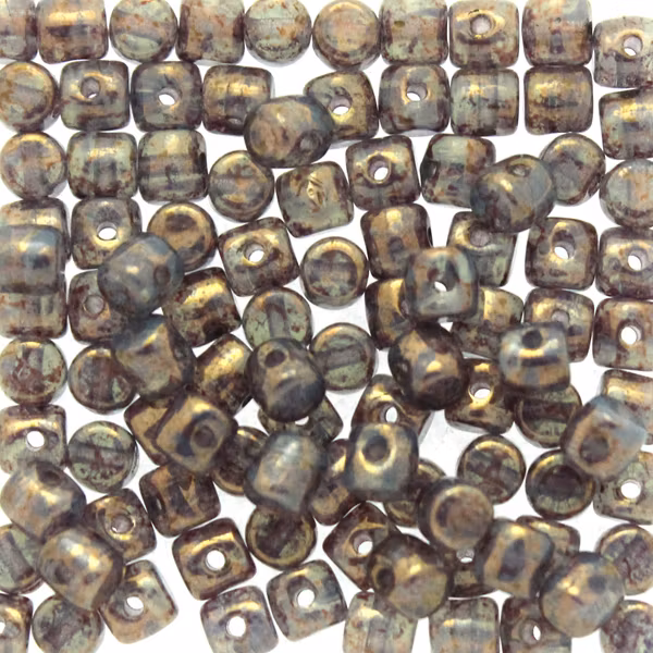 Green Aqua Opal Teracota Bronze Minos 5g