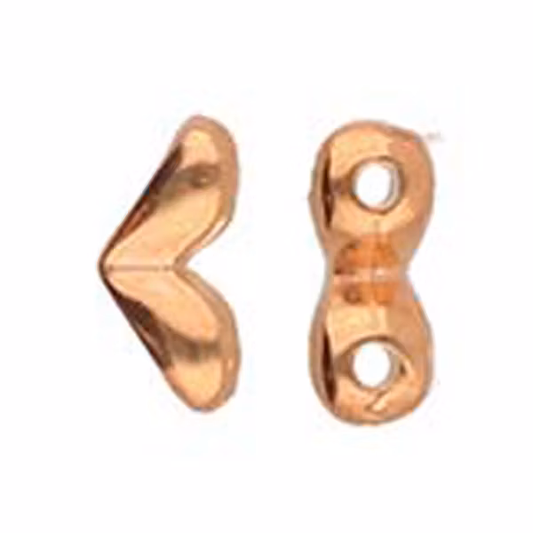 Cymbal Mitakas Roséguldpläterad 7,8x3,7mm 2st