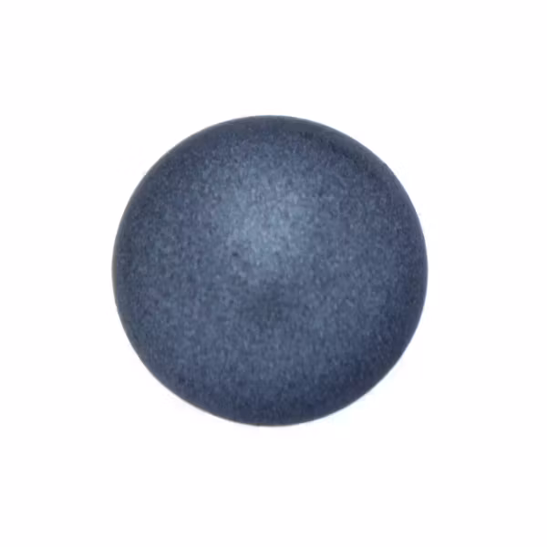 Metallic Suede Dark Blue Cabochon Par Puca 14mm 1st