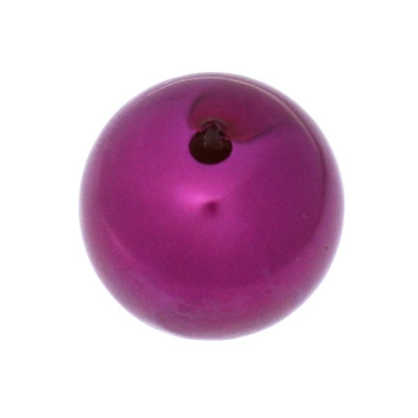 Vaxad Fuchsia Rund Acrylpärla 20mm 1st