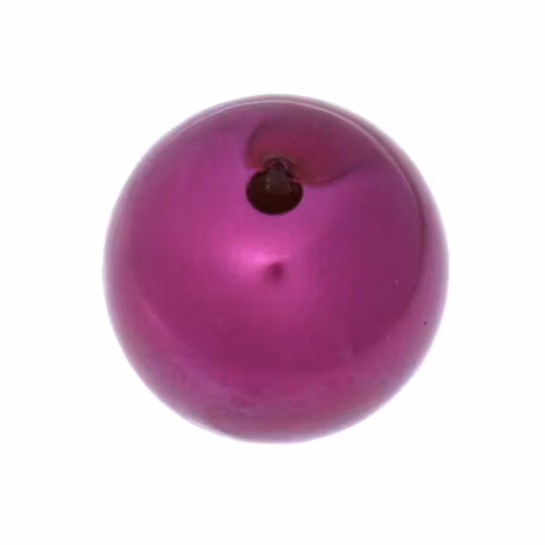 Vaxad Fuchsia Rund Acrylpärla 20mm 1st