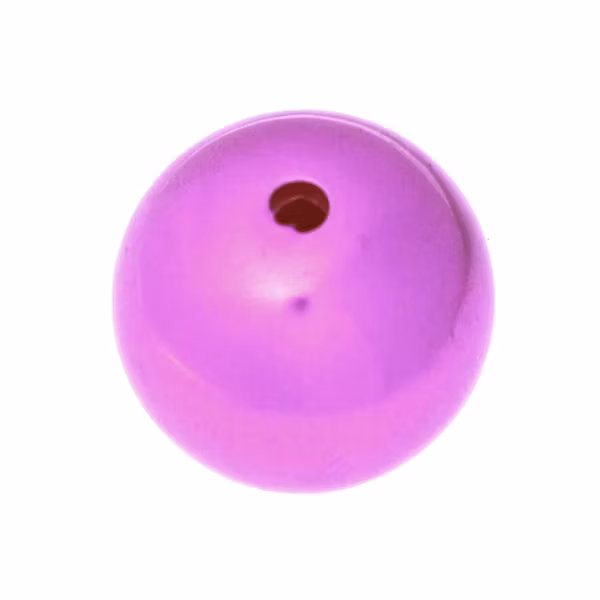 Vaxad Pink Rund Acrylpärla 20mm 1st