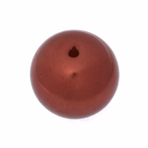 Vaxad Dark Red Rund Acrylpärla 20mm 1st