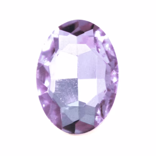 Violet Kinesisk Strass Oval 8x6mm 4st