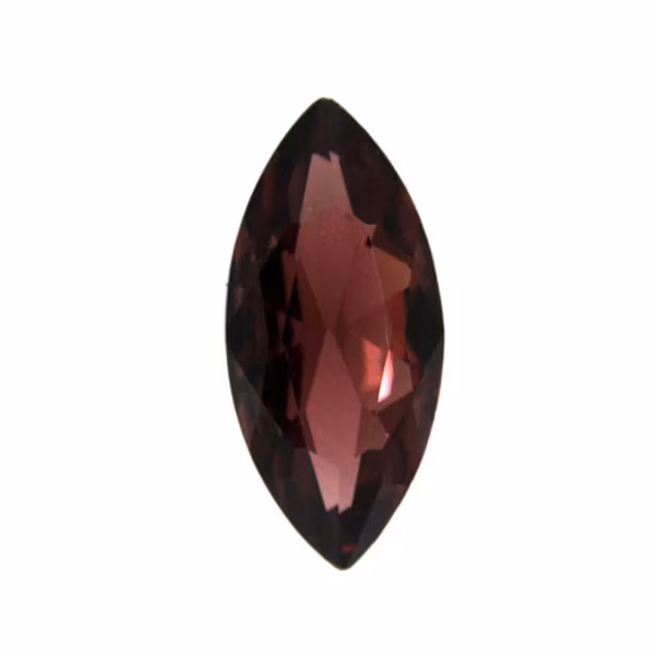 Wine Kinesisk Strass Navette 10x5mm 4st