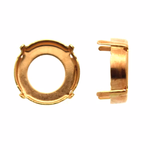 Ljust Kopparfärgad Infattning Rivoli 18mm 1st