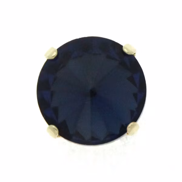 Silverfärgad Infattning Rivoli 10mm 4st