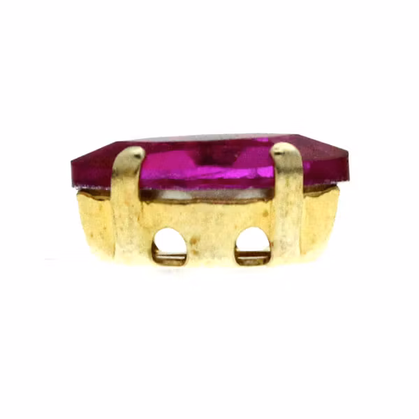 Silveroxidfärgad Infattning Navette 10x5mm 4st